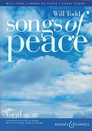 Songs of Peace SATB Choral Score cover Thumbnail